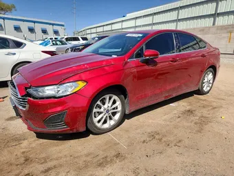 2019 Ford Fusion 3FA6P0LU1KR208062 Lot 50482196
