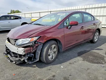 2015 Honda Civic 19XFB2F54FE293890 Lot 51286386
