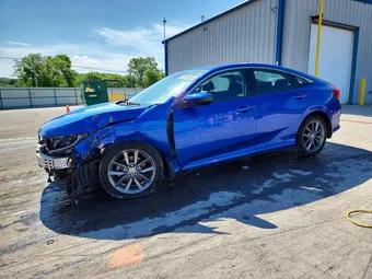2019 Honda Civic 19XFC1F30KE010420 Lot 52545436