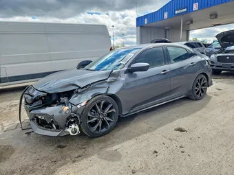 2018 Honda Civic SHHFK7H41JU204067 Lot 53582436