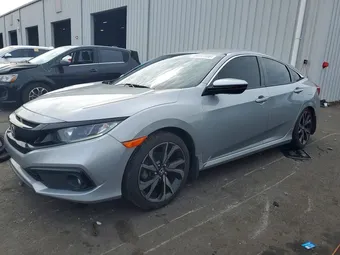 2019 Honda Civic 2HGFC2F81KH587724 Lot 48252536