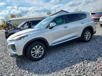 2019 Hyundai Santa Fe 5NMS23AD0KH097080 Lot 49235876