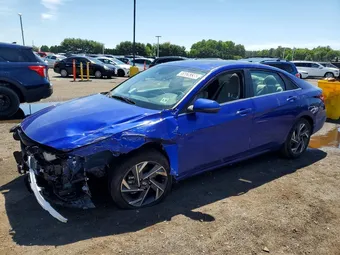 2025 Hyundai Elantra KMHLP4DG5SU027001 Lot 55028336