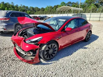 2021 Tesla Model 3 5YJ3E1EC0MF044448 Lot 50150146