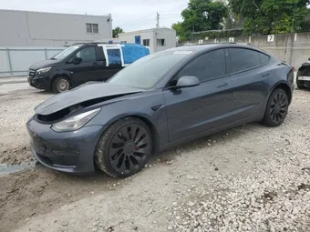 2021 Tesla Model 3 5YJ3E1EC0MF045177 Lot 60444355
