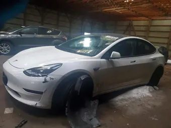 2021 Tesla Model 3 5YJ3E1EAXMF985923 Lot 72162025
