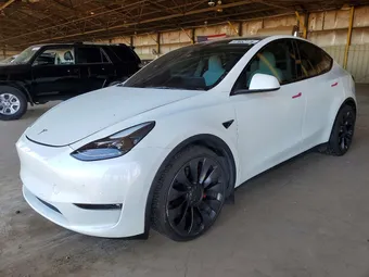 2022 Tesla Model Y 7SAYGDEF1NF494450 Lot 47652176