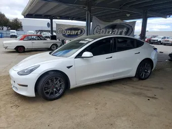 2022 Tesla Model 3 5YJ3E1EA3NF112256 Lot 59181546