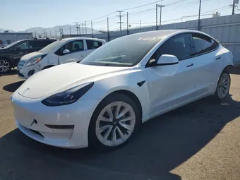 2021 Tesla Model 3 5YJ3E1EB9MF015487 Lot 52874646