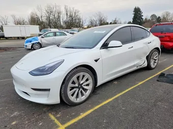 2022 Tesla Model 3 5YJ3E1EB7NF360387 Lot 73208485