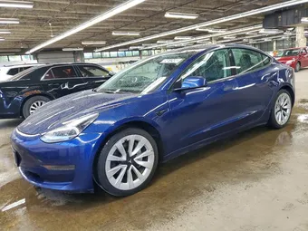 2022 Tesla Model 3 5YJ3E1EA4NF191467 Lot 54612456