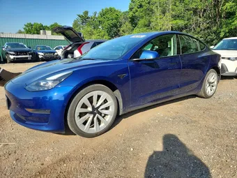 2022 Tesla Model 3 5YJ3E1EA5NF372593 Lot 53782376