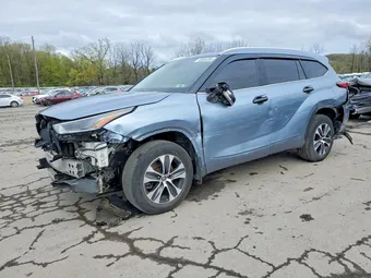 2021 Toyota Highlander 5TDGZRBH3MS154412 Lot 50800286