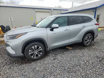 2021 Toyota Highlander Hybrid 5TDHBRCH5MS025594 Lot 49634356