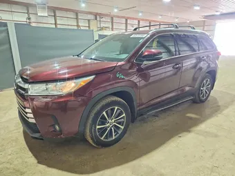 2019 Toyota Highlander 5TDJZRFH3KS719514 Lot 52570706