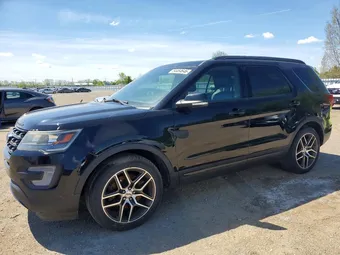 2017 Ford Explorer 1FM5K8GT1HGC81657 Lot 54464646