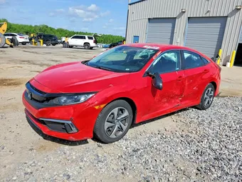 2020 Honda Civic 2HGFC2F6XLH574387 Lot 49729336