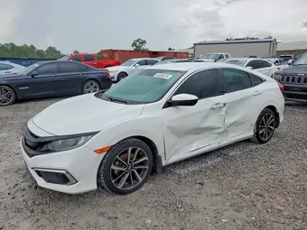 2019 Honda Civic 19XFC2F65KE037905 Lot 54000876