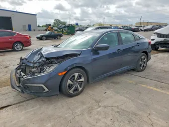 2019 Honda Civic 19XFC2F6XKE003863 Lot 49427976