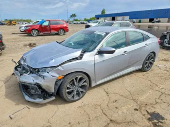 2020 Honda Civic 2HGFC2F84LH533142 Lot 53700656