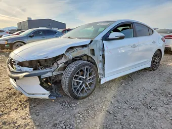 2019 Hyundai Elantra KMHD04LB2KU814194 Lot 49673806