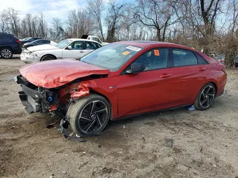 2022 Hyundai Elantra KMHLR4AF8NU244214 Lot 46484126
