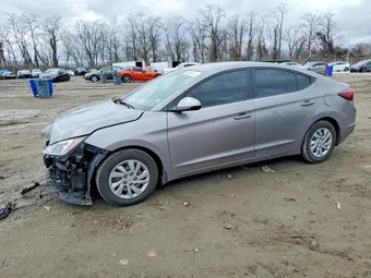2020 Hyundai Elantra KMHD74LF1LU106227 Lot 46234416