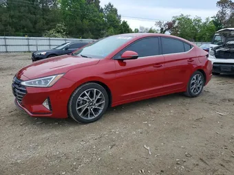 2020 Hyundai Elantra KMHD84LF4LU040737 Lot 51806156