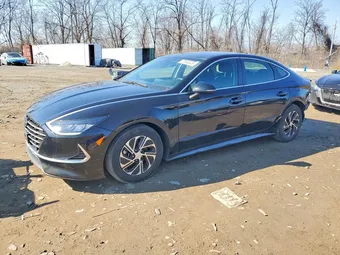 2021 Hyundai Sonata KMHL24JJ8MA027593 Lot 78560345