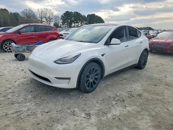 2021 Tesla Model Y 5YJYGDED0MF103718 Lot 75092055