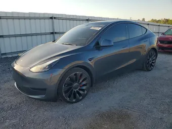 2021 Tesla Model Y 5YJYGDEF3MF266669 Lot 50882876