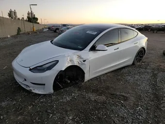 2022 Tesla Model 3 5YJ3E1EAXNF373707 Lot 93499655