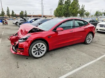 2022 Tesla Model 3 5YJ3E1EA9NF167309 Lot 54001286