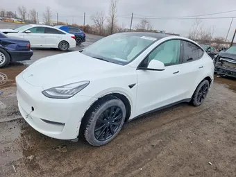2021 Tesla Model Y 5YJYGDEEXMF293357 Lot 49409136