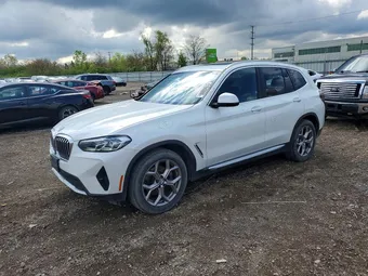 2022 BMW X3 5UX53DP04N9J20928 Lot 51840686