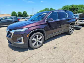2022 Chevrolet Traverse 1GNEVHKW0NJ140159 Lot 54520666