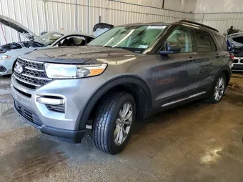 2021 Ford Explorer 1FMSK8DH8MGA13668 Lot 50146366