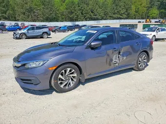 2017 Honda Civic 19XFC2F71HE040253 Lot 49223596