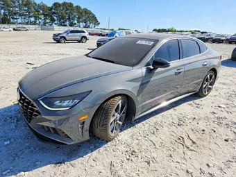 2022 Hyundai Sonata KMHL44J24NA220909 Lot 50179766