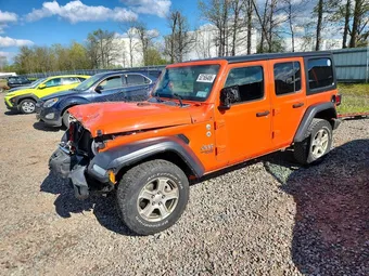 2018 Jeep Wrangler 1C4HJXDG5JW253085 Lot 52165406