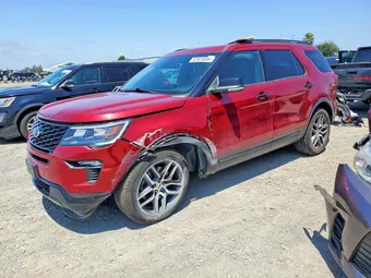 2018 Ford Explorer 1FM5K8GT9JGC72288 Lot 52925866
