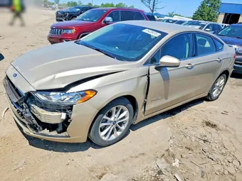 2019 Ford Fusion 3FA6P0LU8KR208480 Lot 55439476