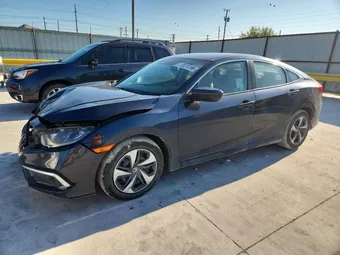 2020 Honda Civic 19XFC2F69LE211279 Lot 53274196