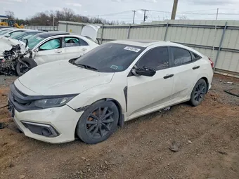 2020 Honda Civic 19XFC1F38LE204257 Lot 48245766
