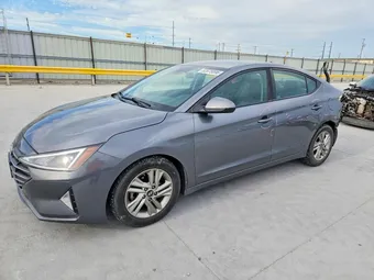 2019 Hyundai Elantra 5NPD84LFXKH407928 Lot 52875896