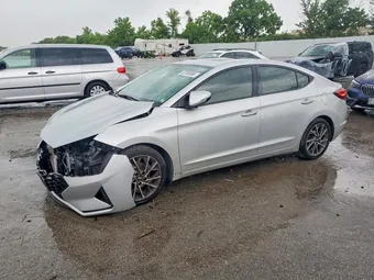 2019 Hyundai Elantra 5NPD84LF9KH409461 Lot 53786986