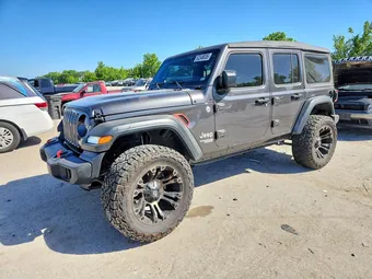 2018 Jeep Wrangler 1C4HJXDG4JW300056 Lot 53248036