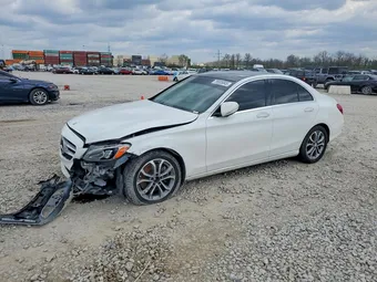 2015 Mercedes-Benz C-Class 55SWF4KB7FU007616 Lot 79905045