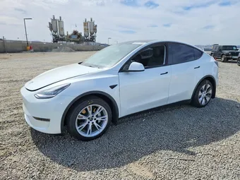 2021 Tesla Model Y Long 5YJYGDEE6MF145464 Lot 48447986
