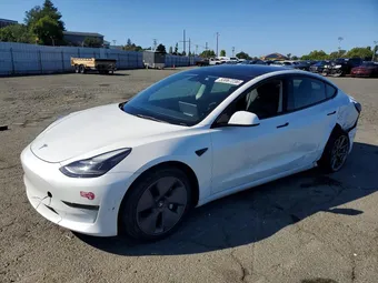 2022 Tesla Model 3 5YJ3E1EB3NF344655 Lot 53067236